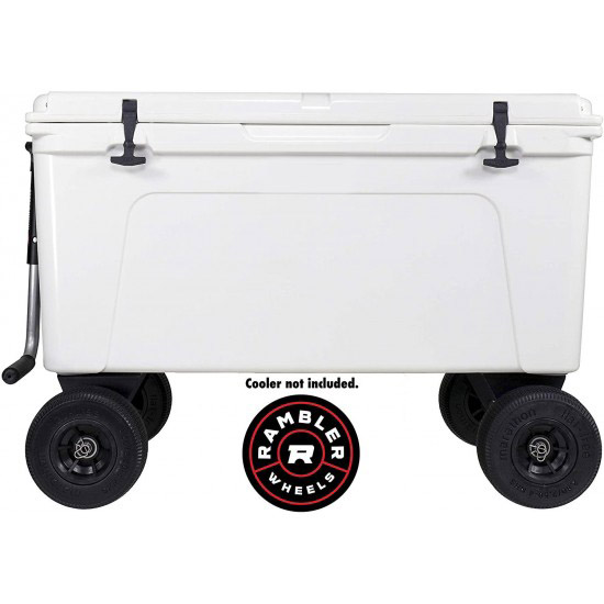 4 Wheel All Terrain Wheel System for Coolers - The Rambler X4