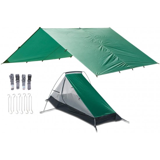 Aqua Quest WEST Coast Bivy - Breathable Ultralight Pop up Tent for 1 or 2 Person Shelter, Quick and Easy Set up