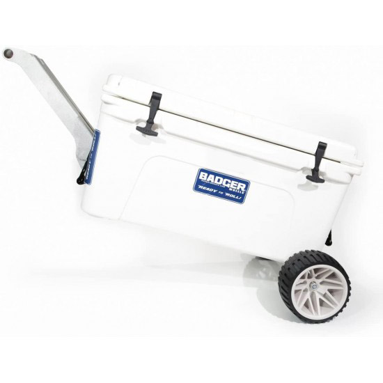 Badger Wheels - Large Single Axle with Rigid Handle/Stand for Tundra 35-160