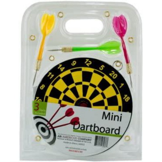 bulk buys Mini Dartboard Set, Case of 72