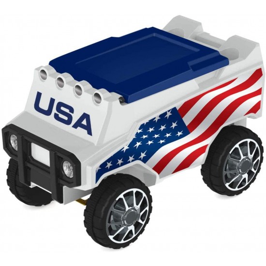 C3 US Flag Motorized Rover RC Cooler