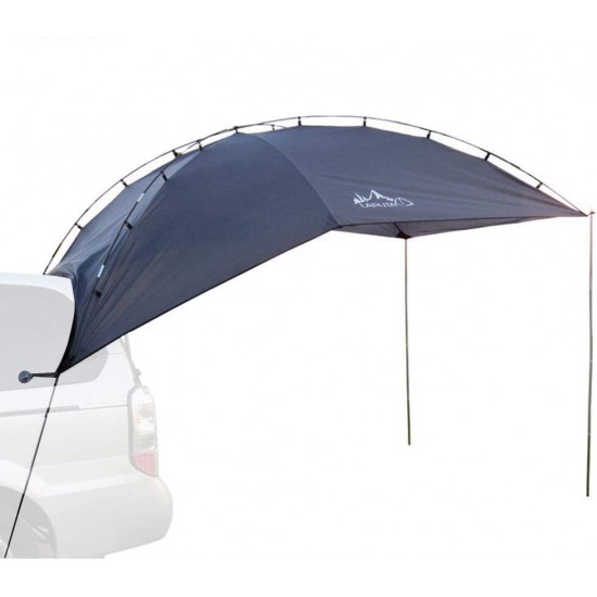 Car Awning Sun Shelter Tent Auto Canopy Portable Camper Trailer Tent Roof Top Car Shelter Camping Tents for Beach, SUV, MPV, Hatchback, Minivan, Sedan, Camping, Outdoor