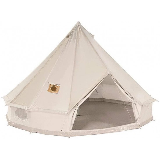 DANCHEL Cotton Bell Tent with Two Stove Jacket (Top and Wall)