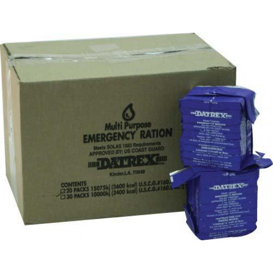 Datrex 3600 Emergency Food Bar - Case