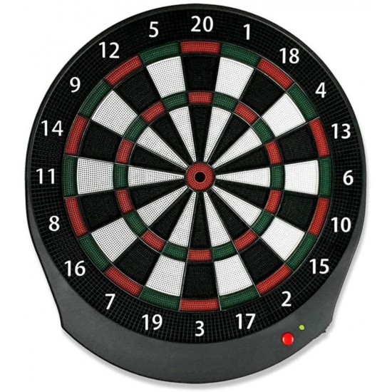 FEIBY Electronic Dartboard,Dash Bluetooth Dartboard with Special Bracket,Connected Bluetooth Automatic Scoring Soft Dartboard Target