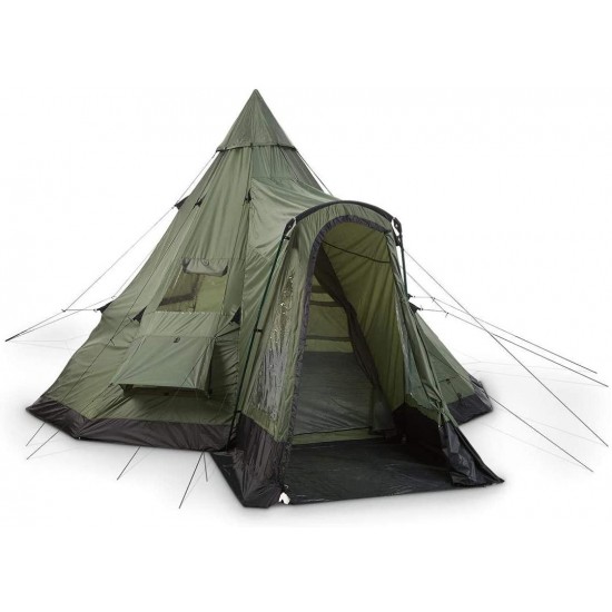 Guide Gear Deluxe Teepee Tent, 14' x 14'