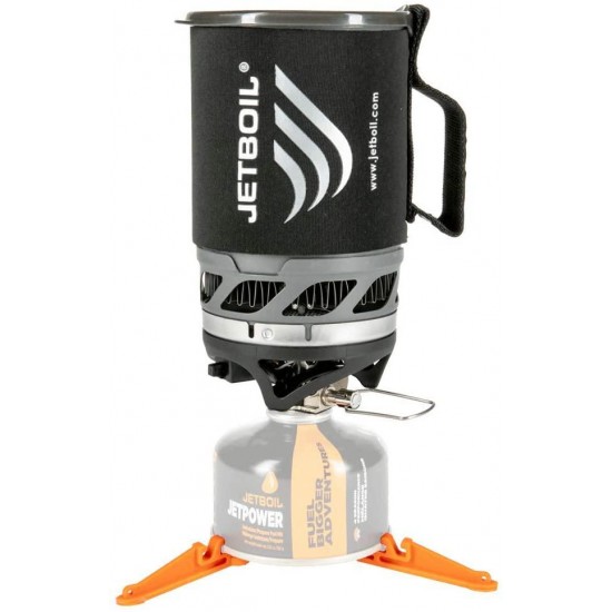 Jetboil MicroMo Camping and Backpacking Stove Cooking System, Carbon Black