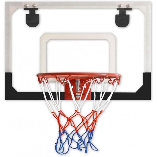 JINDEN Backboard 17" Impact Backboard and Rim Basketball Combo Basketball Court Equipment