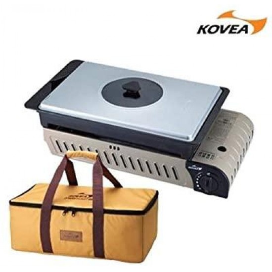 Kovea 3 Way All in One Multi Gas Stove KG-0904P with Authentic Carry Bag/Camping Gas Stove/Outdoor BBQ/Camping Tools