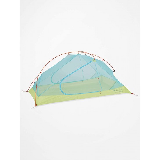 Marmot Unisex's Superalloy 2P Ultralight 2 Person, Small 2 Man Trekking, Camping Tent, Absolutely Waterproof, Green Glow
