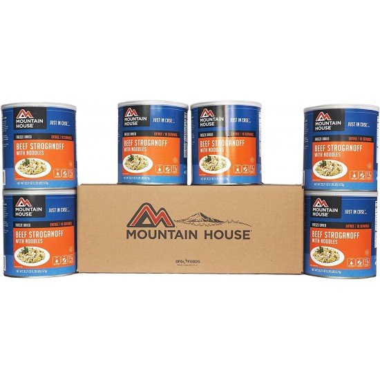 Mountain House Beef Stroganoff #10 Can - 6 Pack