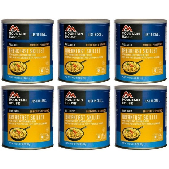 Mountain House Breakfast Skillet #10 Can Freeze Dried Food - 6 Cans Per Case