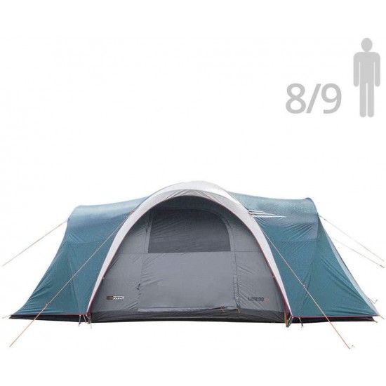 NTK Laredo GT 8 to 9 Person 10 by 15 Foot Sport Camping Tent 100% Waterproof 2500mm