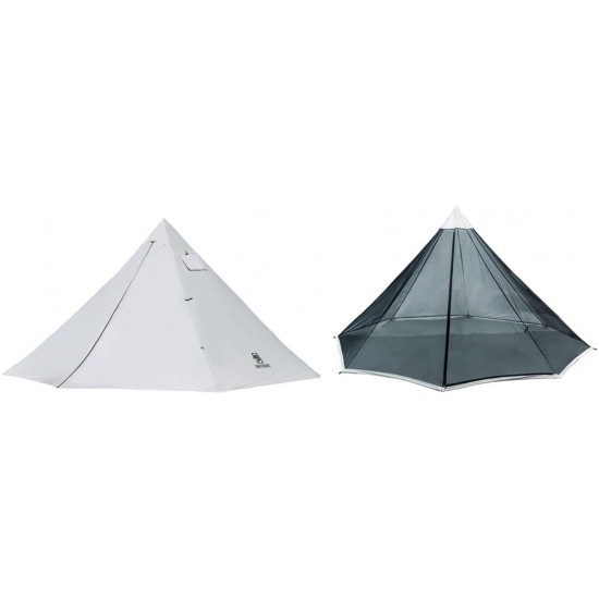 OneTigris Smokey HUT Ultralight Hot Tent + Inner Mesh Teepee
