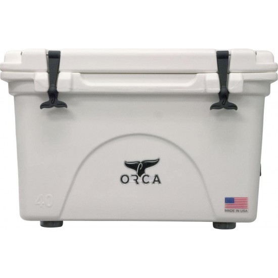 Orca Hard Sided Classic Cooler White 40 Quart
