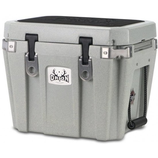 Orion Heavy Duty Premium Cooler (25 Quart, Stone), Durable Insulated Ice Chest for Maximum Cold Retention - Portable, Bear Resistant, and Long Lasting, Great for Hunting, Fishing, Camping