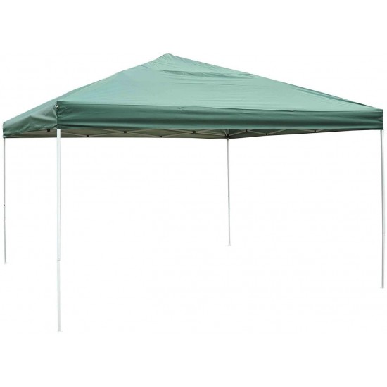 Outsunny Easy Pop Up Canopy Party Tent, 13 x 13-Feet, Green