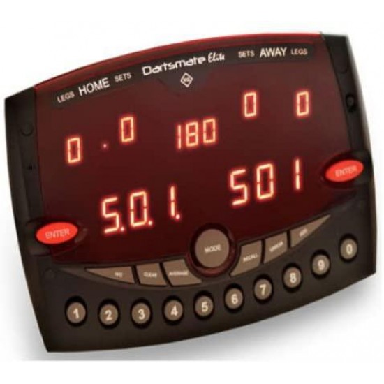 PerfectDarts Dartsmate Elite Professional Electronic Scorer Scoreboard