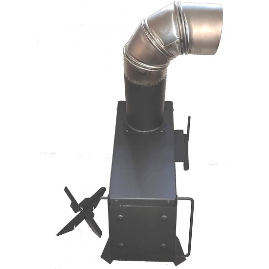 SHTFandGO Bullet Proof RPG Gasification Rocket Stove Tent Heater