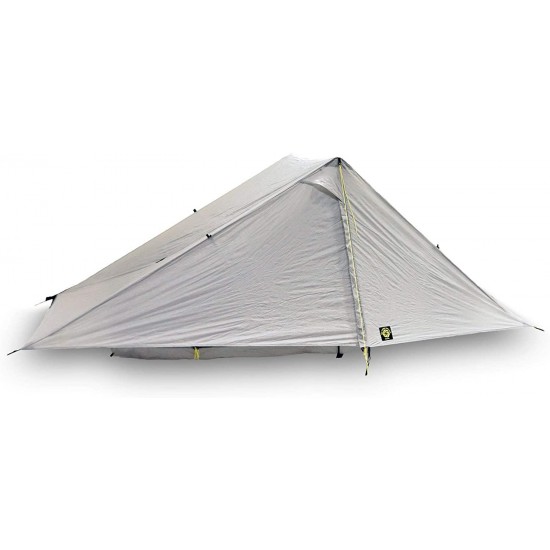 Six Moon Designs Ultralight Haven Tarp and Haven NetTent Bundle - Includes Gray, 2 Person, 18 oz. Haven Tarp and 16 oz. 2 Person Haven NetTent