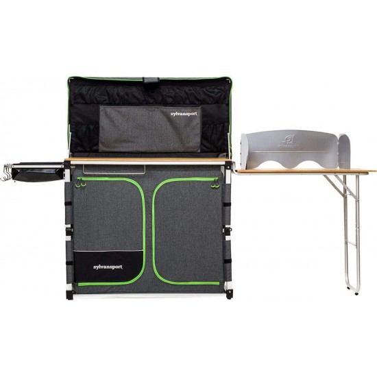 SylvanSport Over Easy Camp Kitchen System for Easy Cooking, Clean Up, and Camping Meal Prep