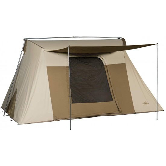TETON Sports Mesa Canvas Tent; Waterproof, Family Tent; The Right Shelter for Your Base Camp