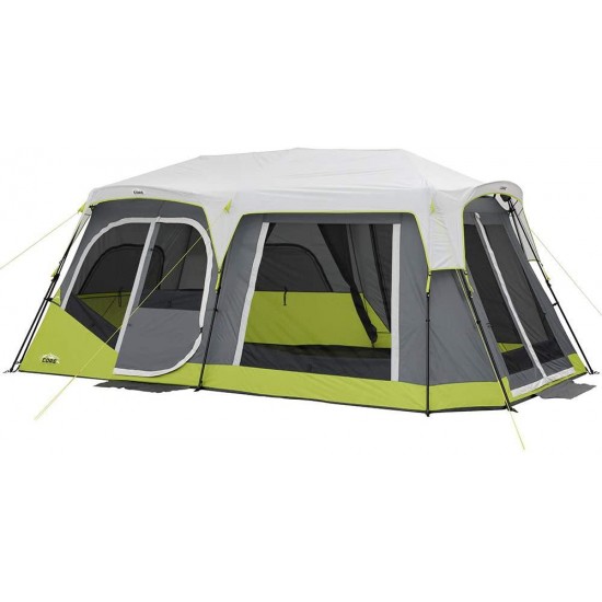 Two Room 12 Person Instant Cabin Tent with Side Entrance