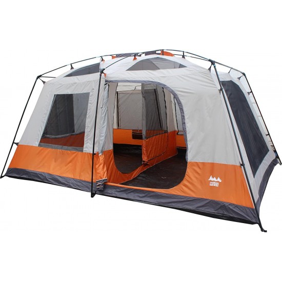 World Famous Sports 8-Person 2-Room Cabin Camping Tent