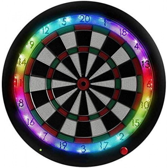 YYANG Dart Board Professional Game Dart Board Can Be Connected to The Bluetooth Automatic Scoring Soft Dart Target Electronic Dart Board for Family or Party